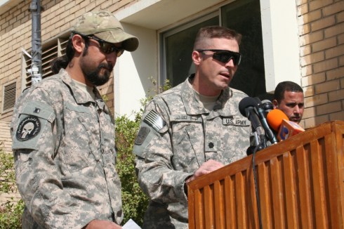 With Ltc. Miska @ Fob Iskan